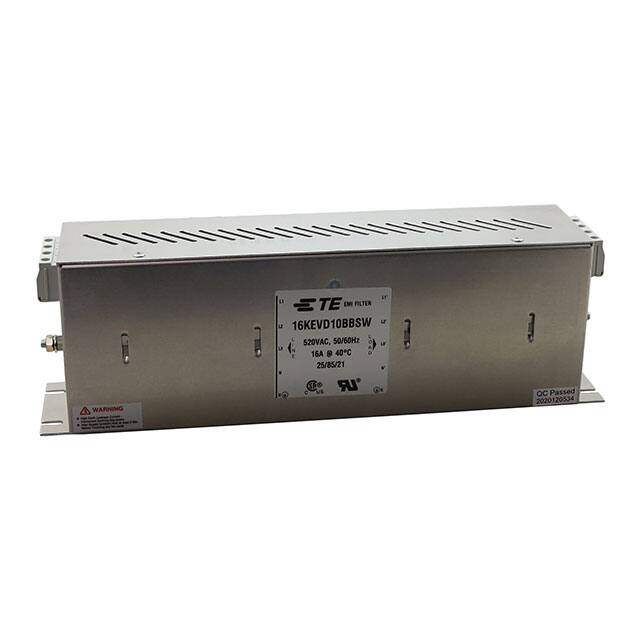 16KEVD10BBSW TE Connectivity Corcom Filters  Moduli di filtro di linea di alimentazione